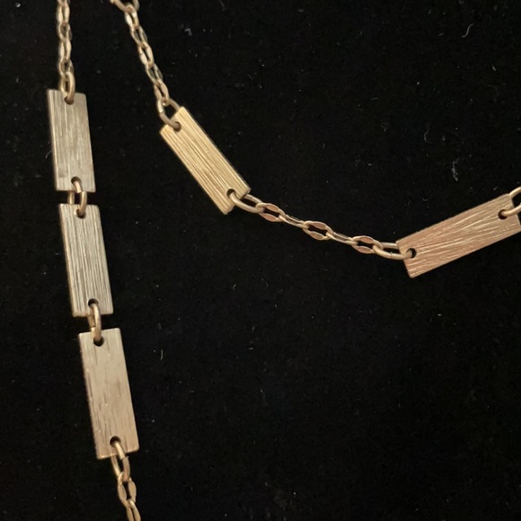 CANVAS Gold Double Chain Necklace - Picture 4 of 5